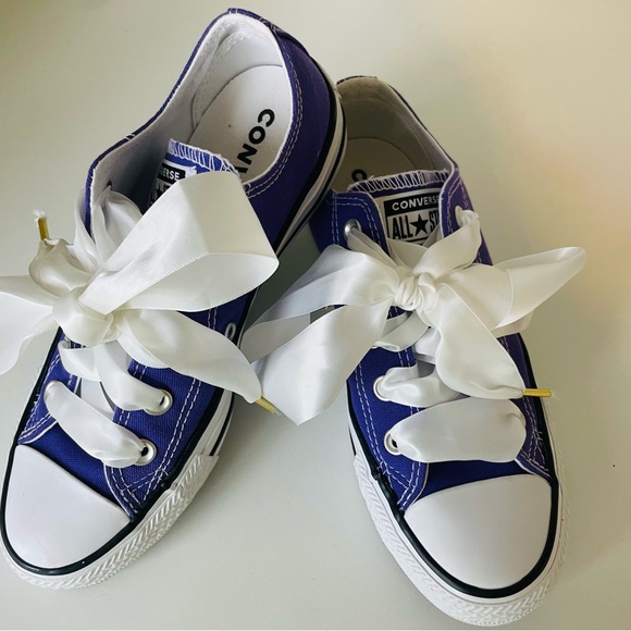 Converse All⭐️Stars, Deep Royal Purple, Wo’s Sz 6. - Picture 5 of 10